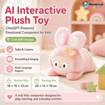 WonderLab Talk & Play Plush Friend