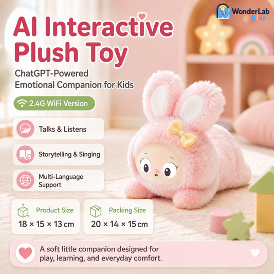 WonderLab Talk & Play Plush Friend