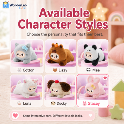 WonderLab Talk & Play Plush Friend