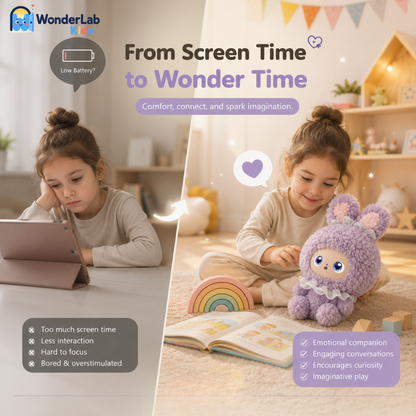 WonderLab Smart Learning Plush Buddy
