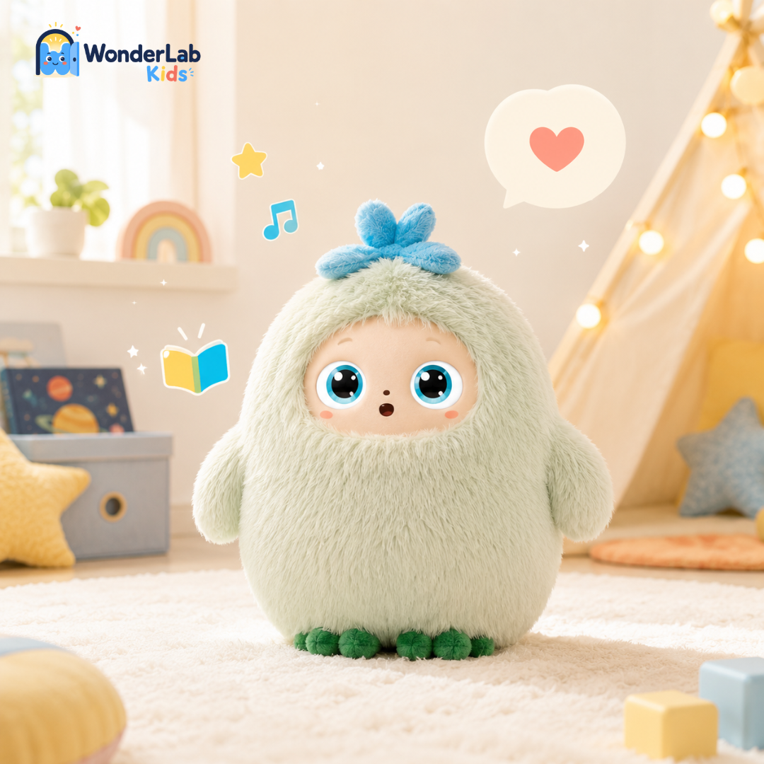 WonderLab AI Plush Learning Companion for Kids Toy