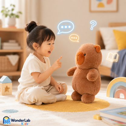 WonderLab Interactive Plush Learning Buddy