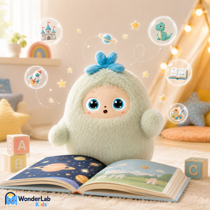 WonderLab AI Plush Learning Companion for Kids Toy