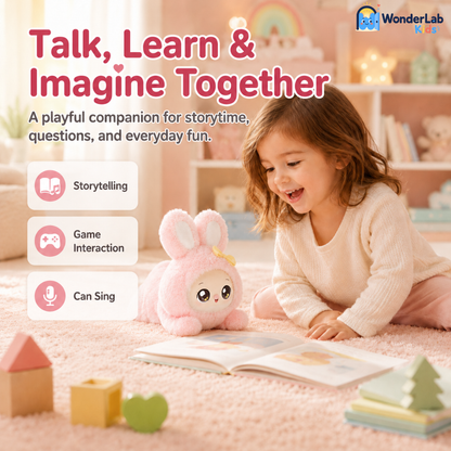 WonderLab Talk & Play Plush Friend