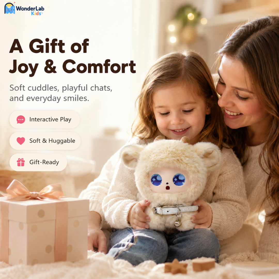 WonderLab TalkBuddy Kids Learning Plush Toy