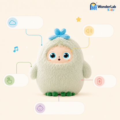 WonderLab AI Plush Learning Companion for Kids Toy