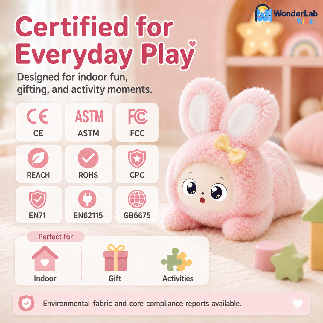 WonderLab Talk & Play Plush Friend