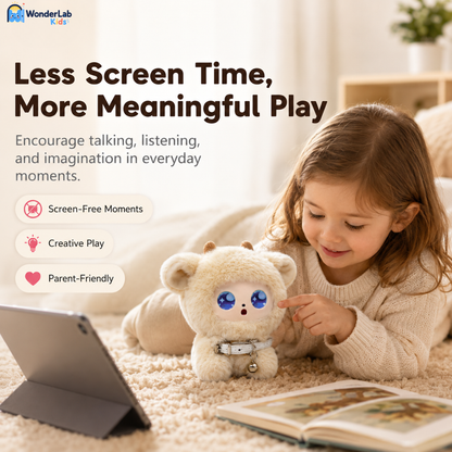 WonderLab TalkBuddy Kids Learning Plush Toy