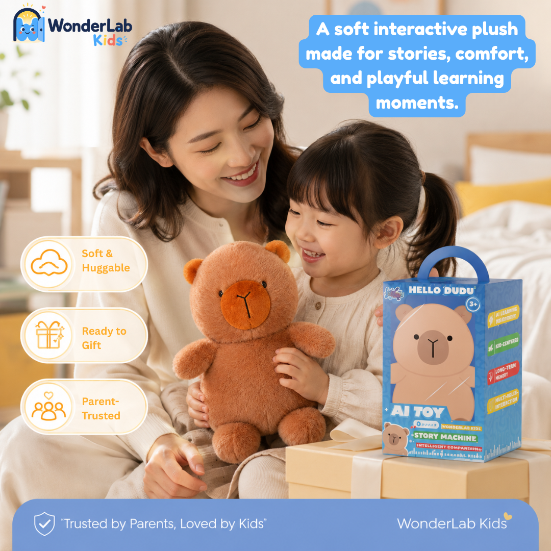 WonderLab Interactive Plush Learning Buddy