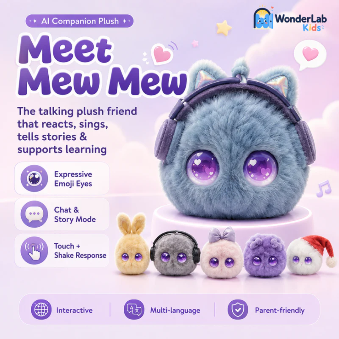 WonderLab Bedtime Learning Plush