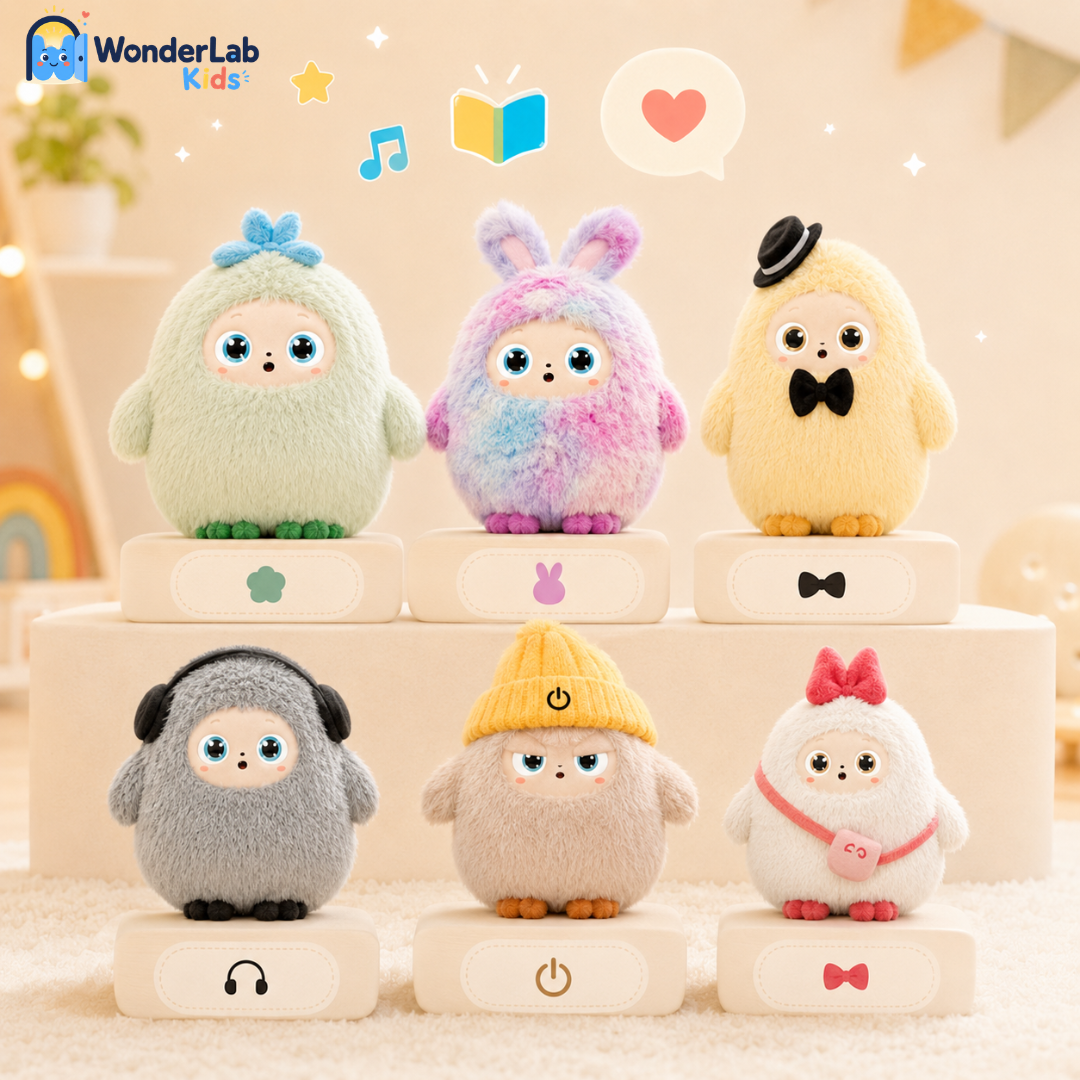 WonderLab AI Plush Learning Companion for Kids Toy