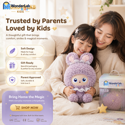 WonderLab Smart Learning Plush Buddy
