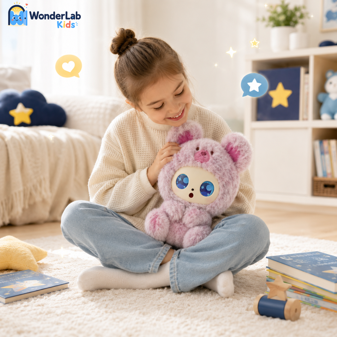 WonderLab TalkBuddy Kids Learning Plush Toy
