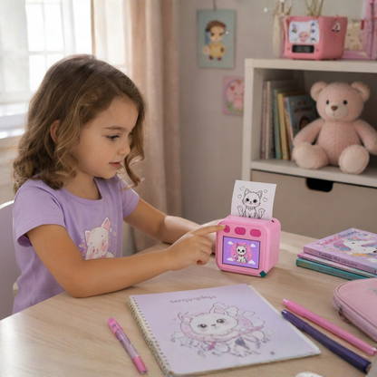 WonderLab AI Mini Portable Thermal Printer (Creative Drawing Toy)