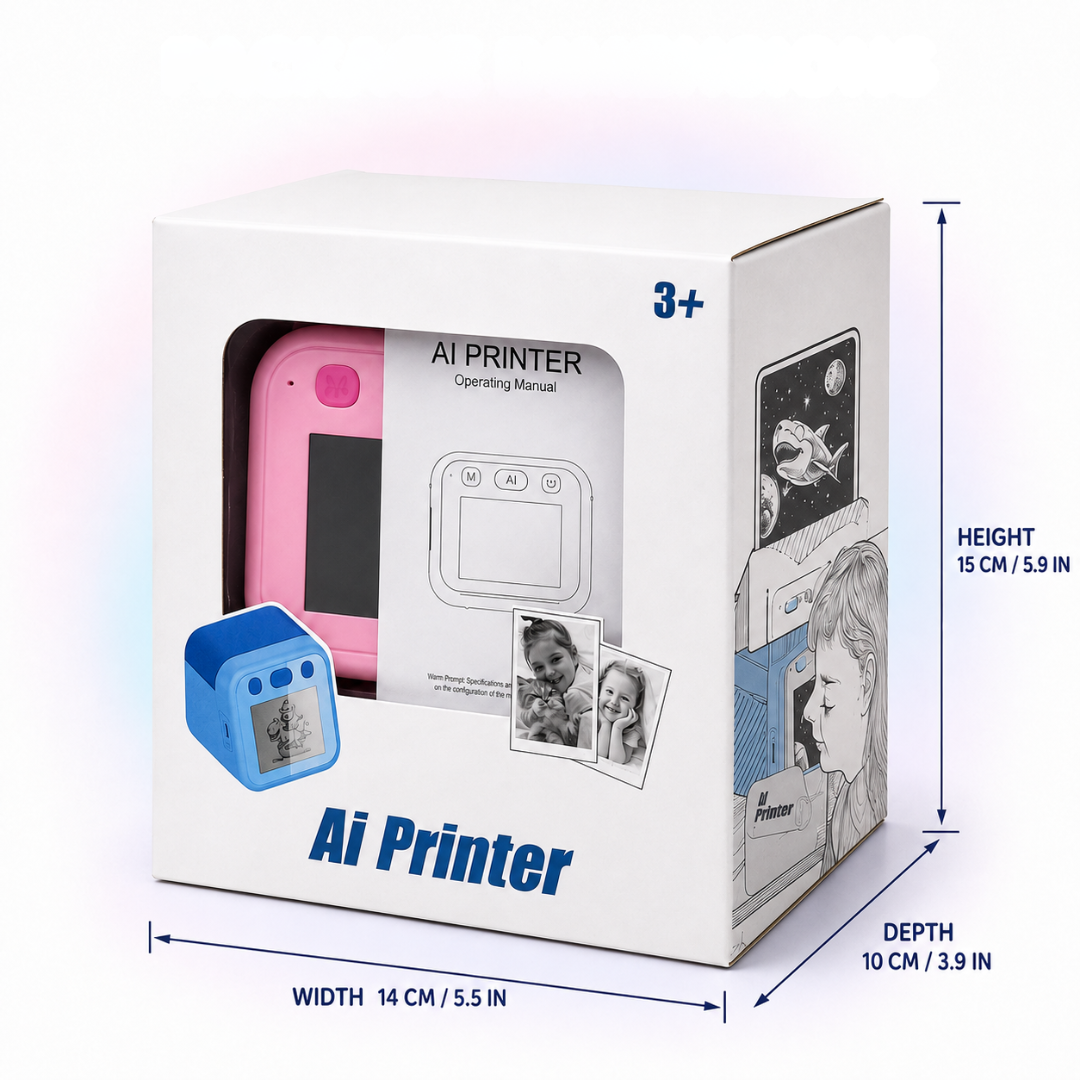 WonderLab AI Printer retail package dimensions