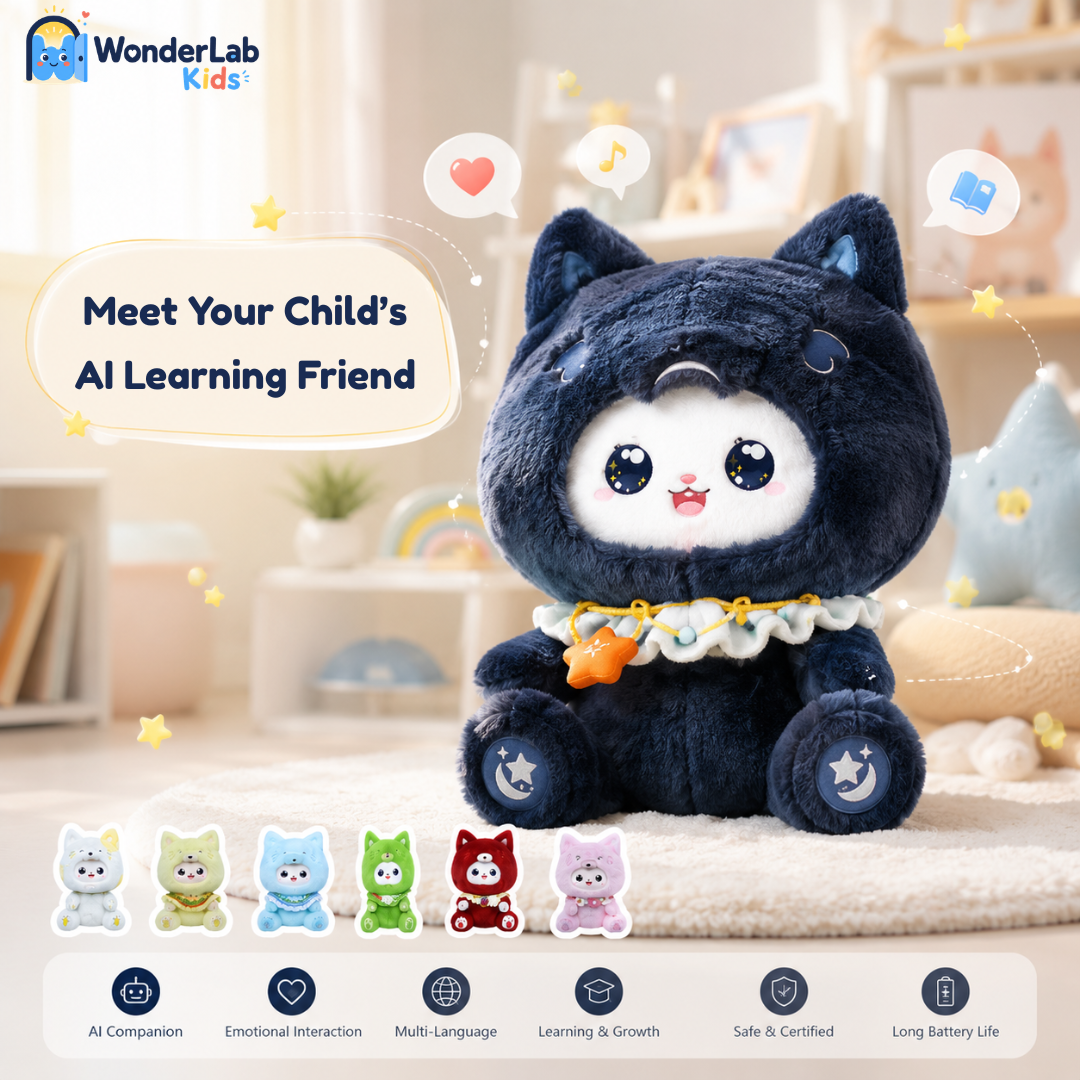 Wonderlab AI Learning Companion Plush Toy for Kids