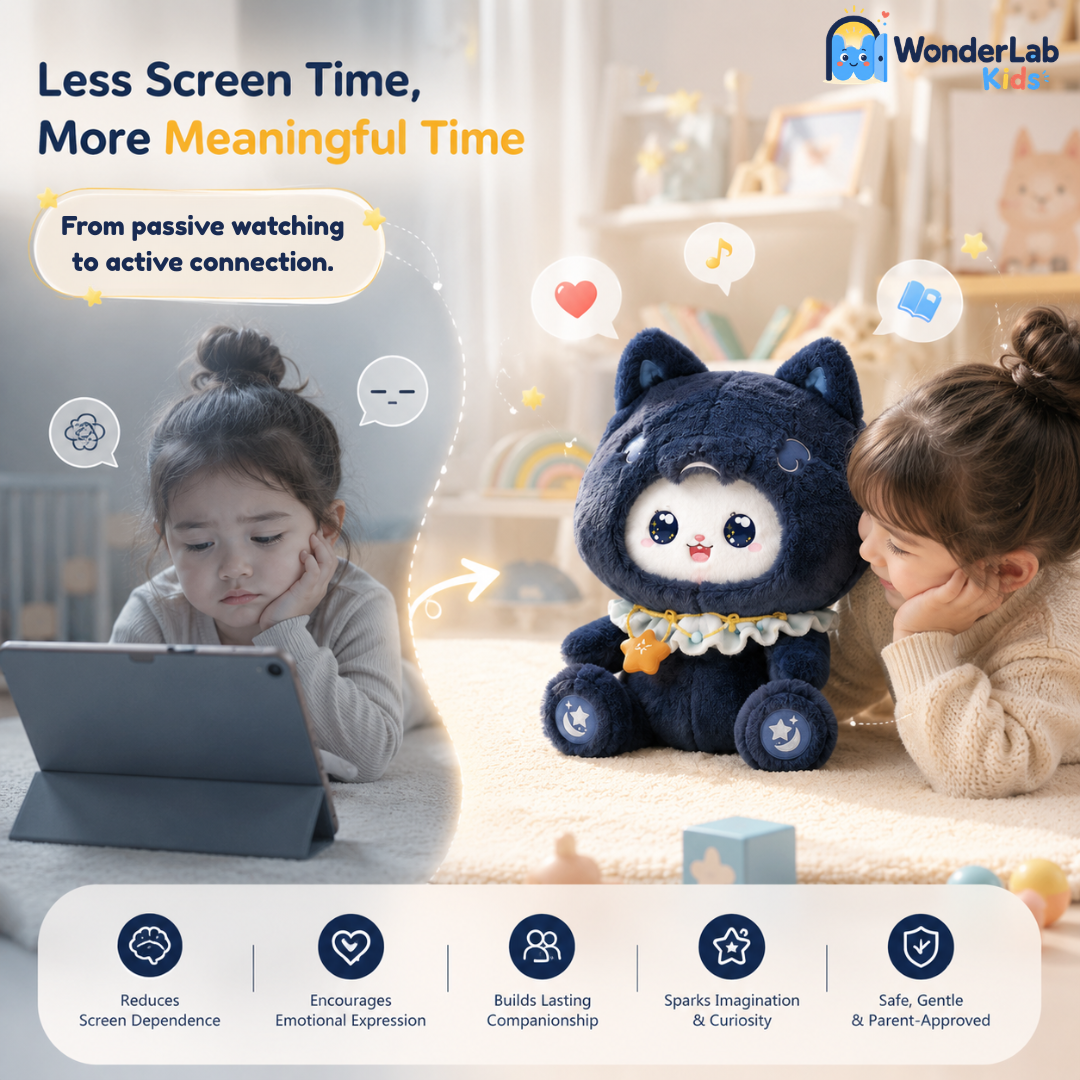 Wonderlab AI Learning Companion Plush Toy for Kids