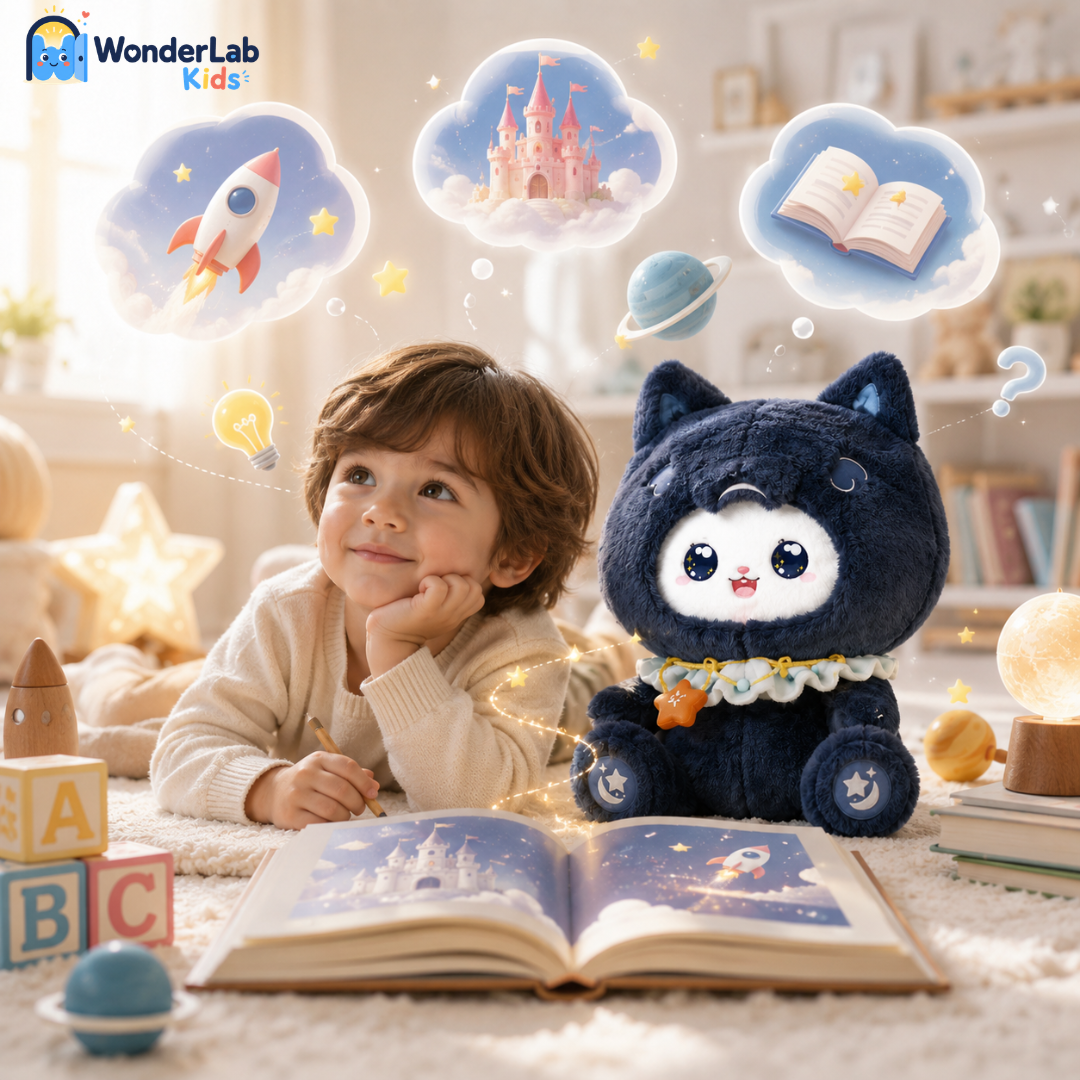 Wonderlab AI Learning Companion Plush Toy for Kids