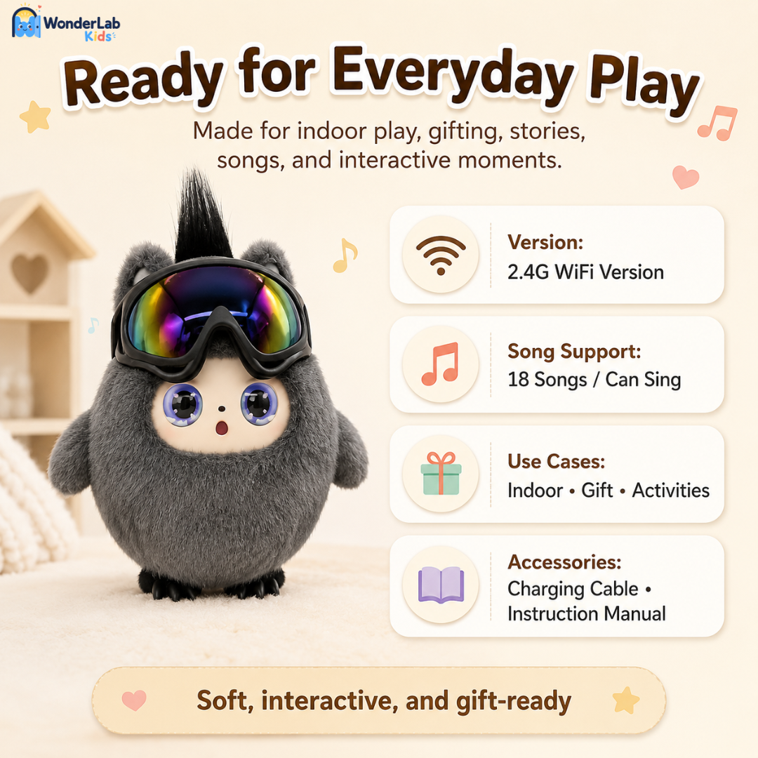 WonderLab Smart Learning Plush Buddy