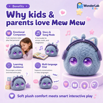 WonderLab Bedtime Learning Plush