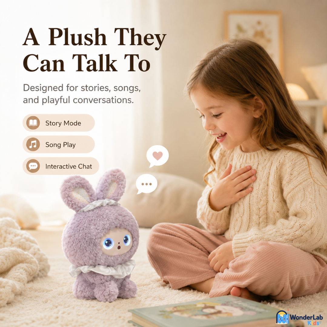 WonderLab Smart Learning Plush Buddy