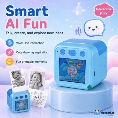 WonderLab AI Printer – Portable Creative Drawing Toy, Ages 3+