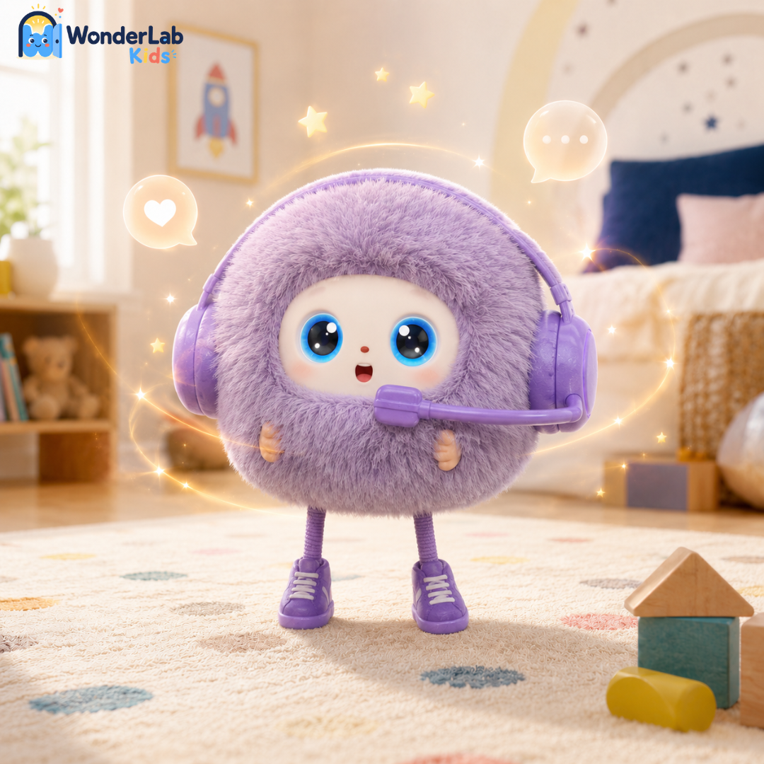 WonderLab AI Talking Plush Learning Buddy