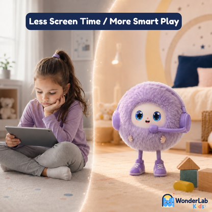 WonderLab AI Talking Plush Learning Buddy