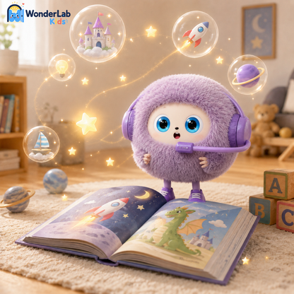 WonderLab AI Talking Plush Learning Buddy