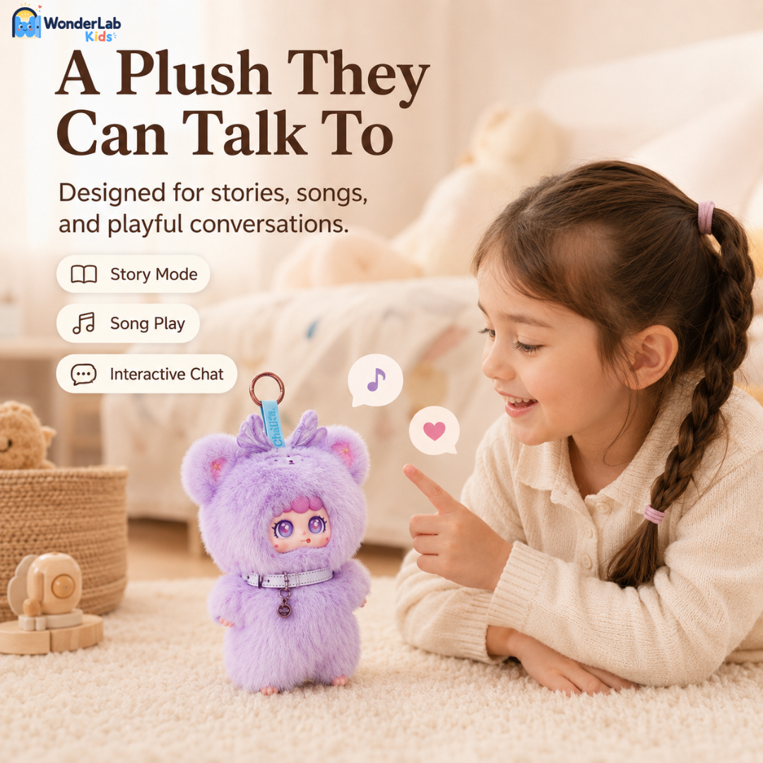 Wonderlab StoryPal Plush Keychain