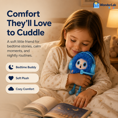 WonderLab Talking Learning Plush Buddy