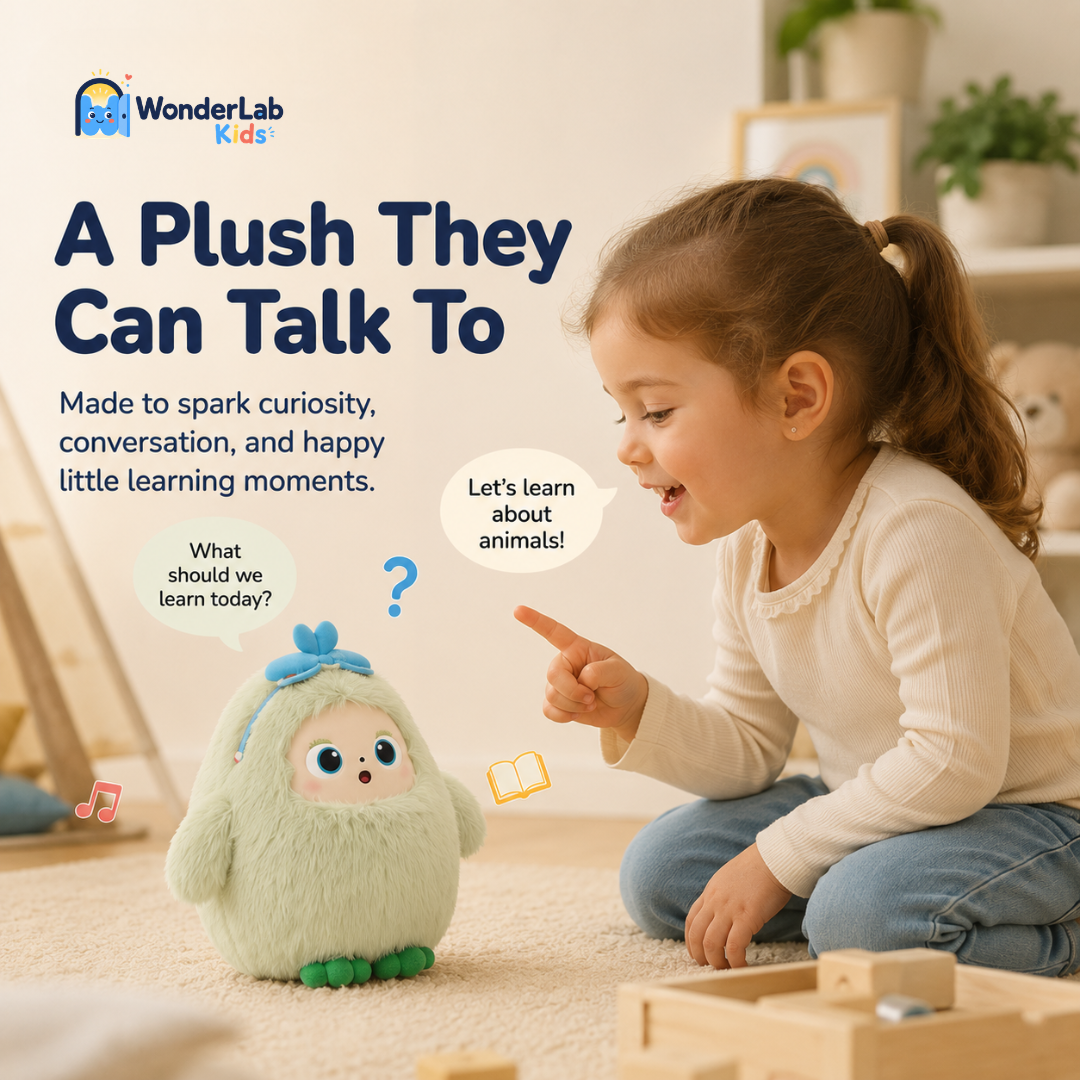 WonderLab Smart Learning Plush Toy