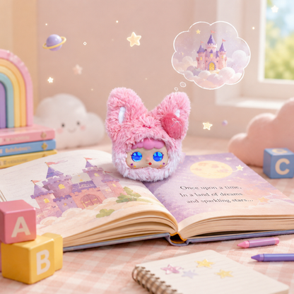 WonderLab Mini Plush Bag Charm Friends