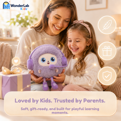WonderLab AI Talking Plush Learning Buddy