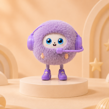 WonderLab AI Talking Plush Learning Buddy