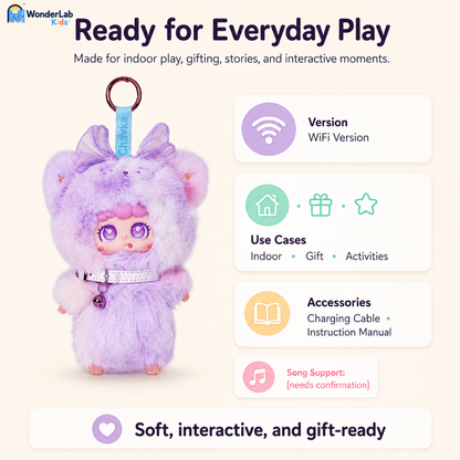 Wonderlab StoryPal Plush Keychain
