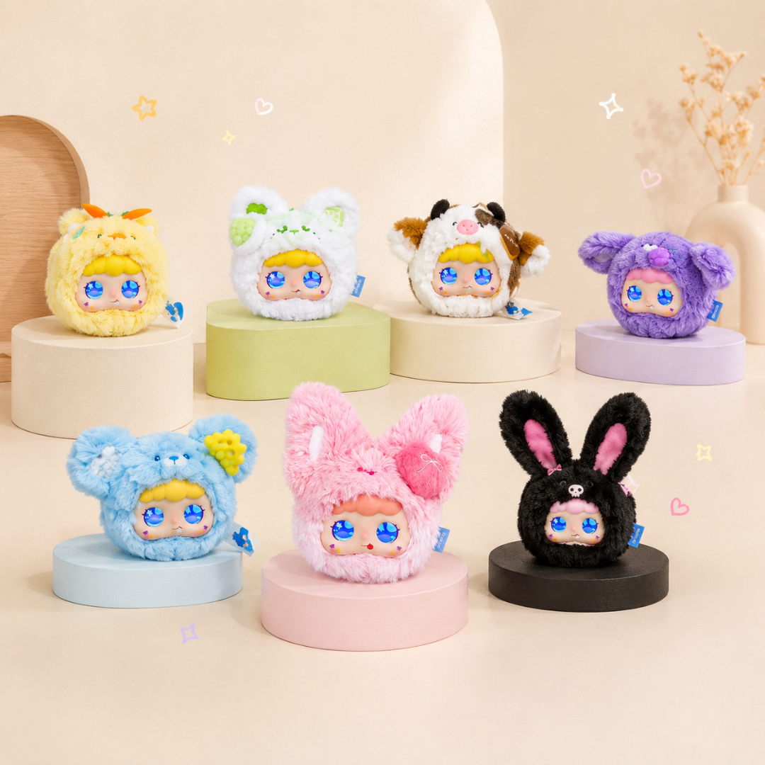 WonderLab Mini Plush Bag Charm Friends
