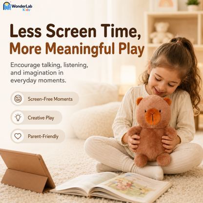 WonderLab Interactive Plush Learning Buddy
