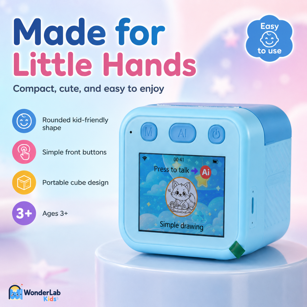 WonderLab AI Printer – Portable Creative Drawing Toy, Ages 3+