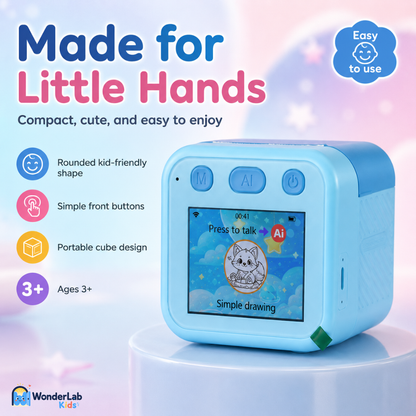 WonderLab AI Printer – Portable Creative Drawing Toy, Ages 3+