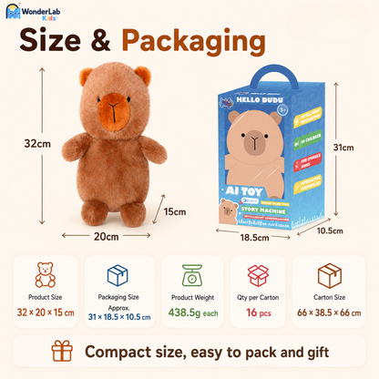 WonderLab Interactive Plush Learning Buddy