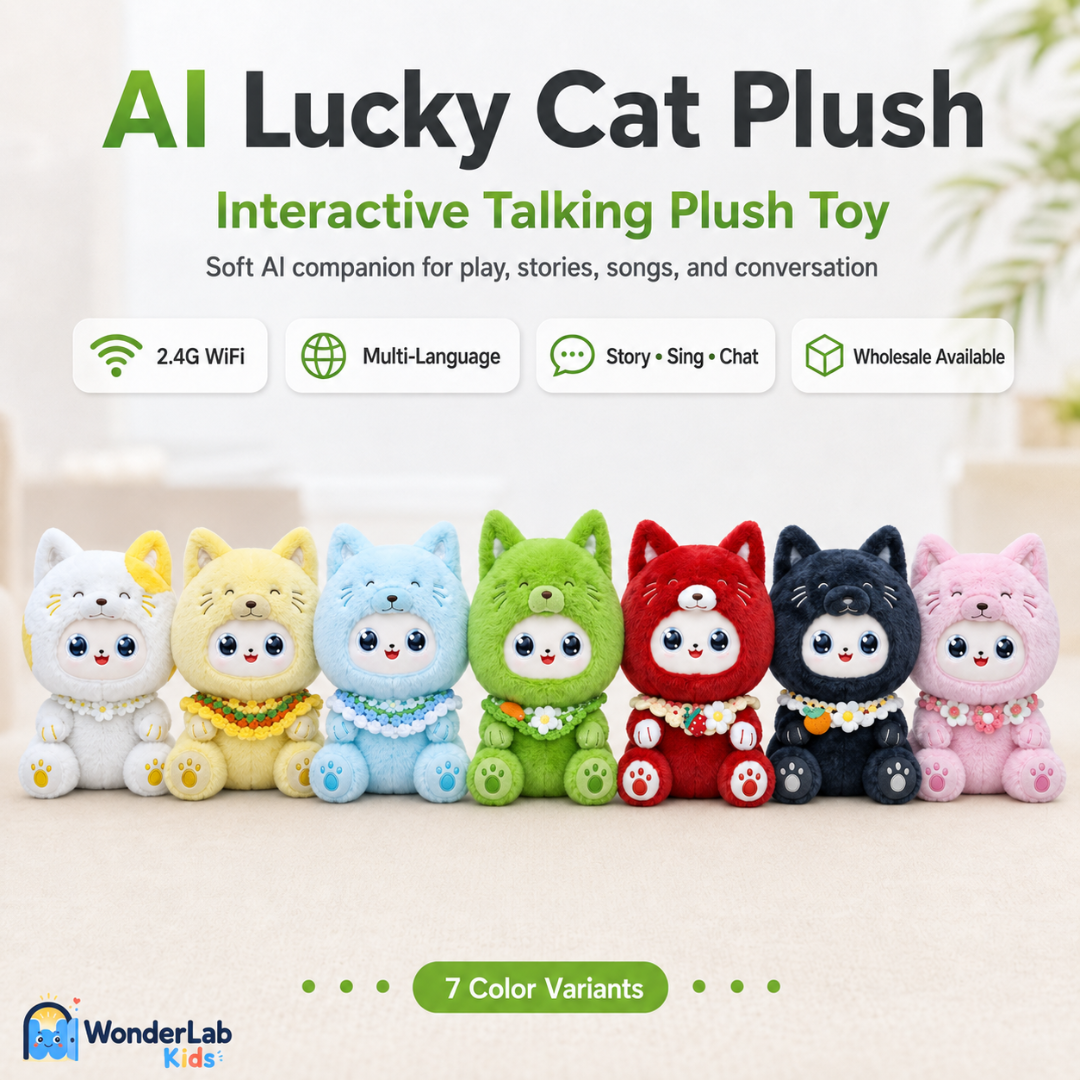 WonderLab Kids Learning Plush Pal