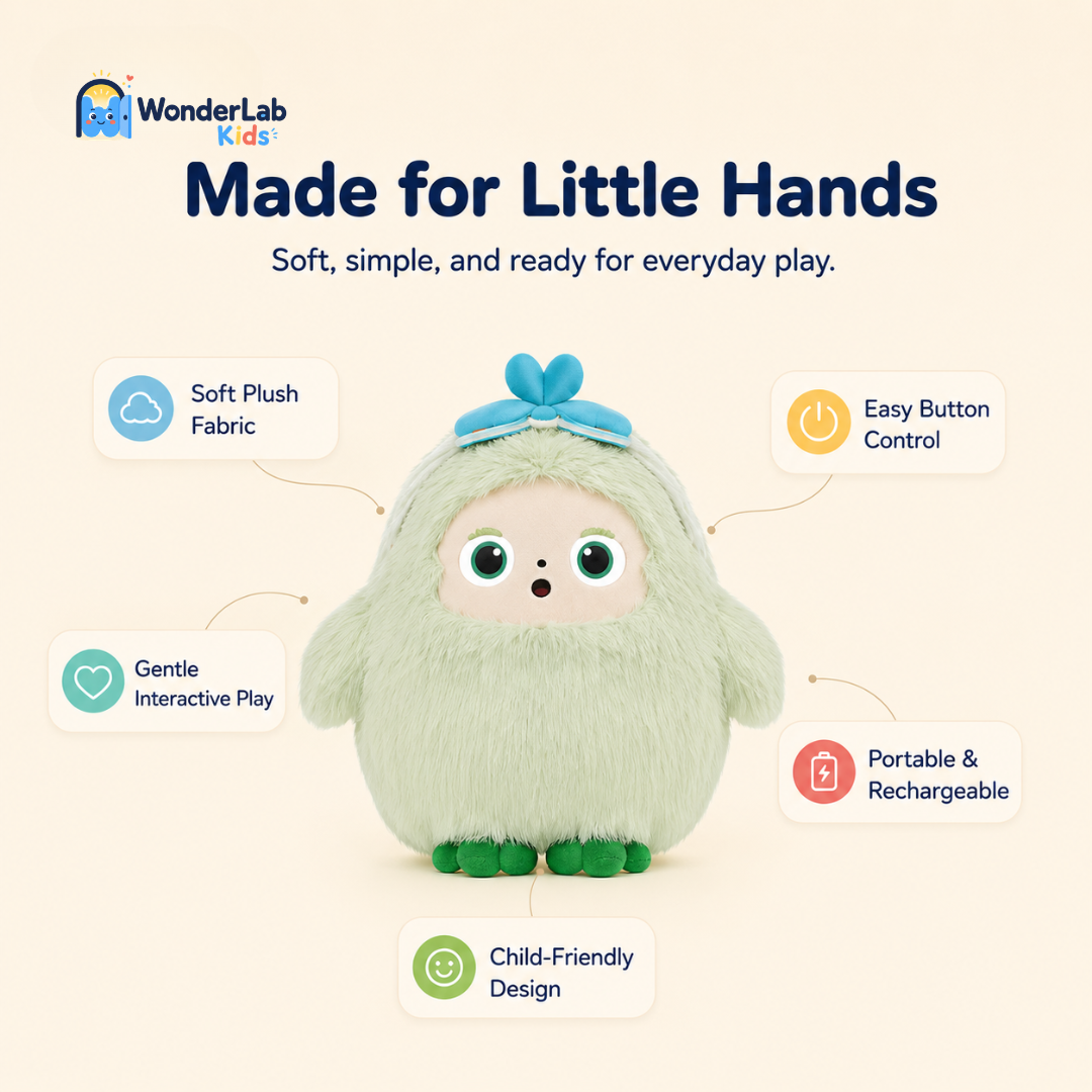 WonderLab Smart Learning Plush Toy