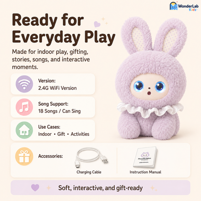 WonderLab Smart Learning Plush Buddy