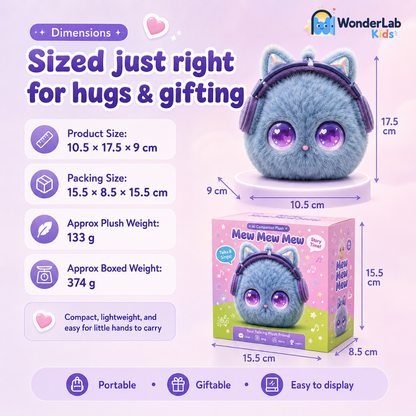 Wonderlab AI Talking Plush Companion Toy