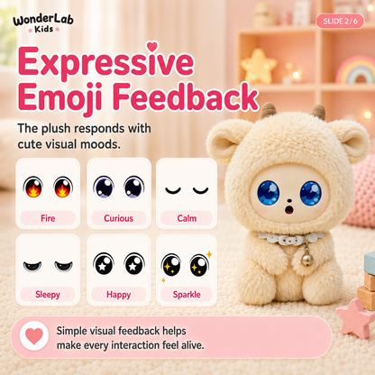 WonderLab TalkBuddy Kids Learning Plush Toy