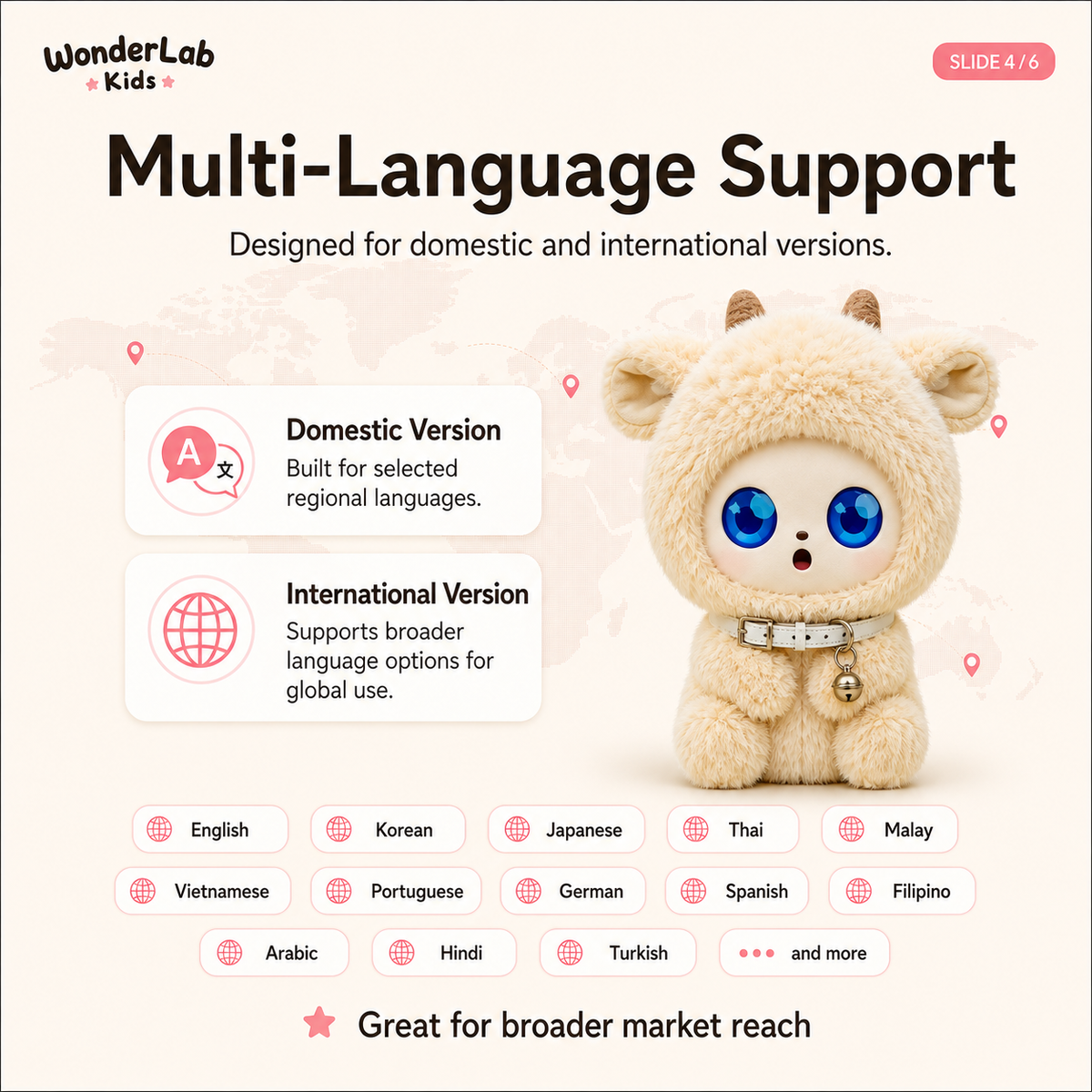WonderLab TalkBuddy Kids Learning Plush Toy