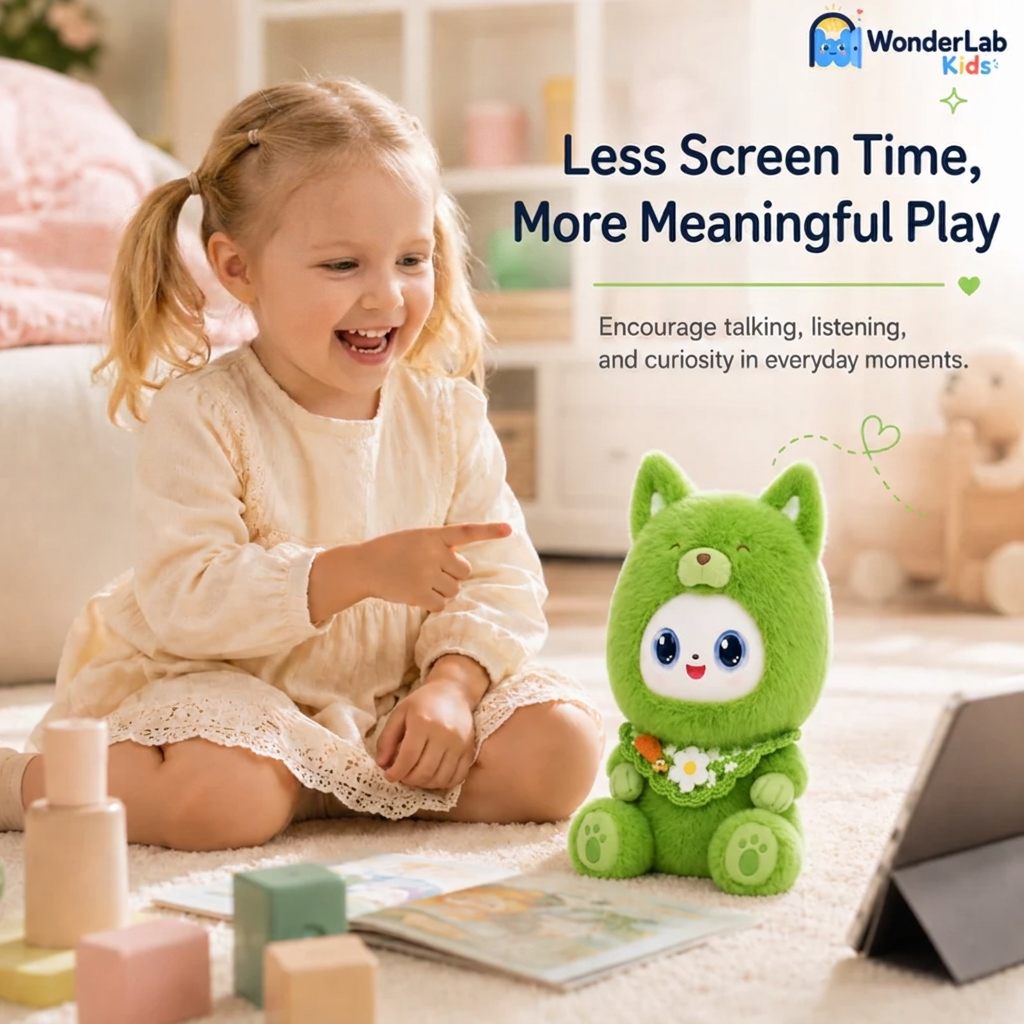 WonderLab Kids Learning Plush Pal